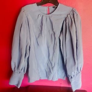 Express balloon sleeve blouse